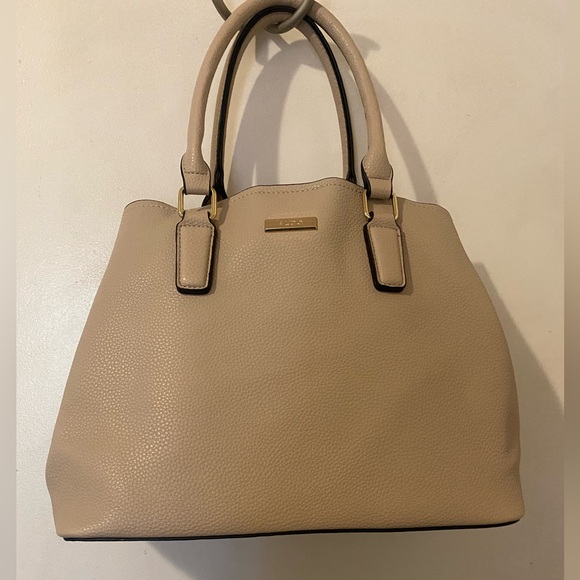 Aldo Pentir Beige Shoulder Handbag Crossover Convertible w/Matching Coin Purse - Picture 3 of 15